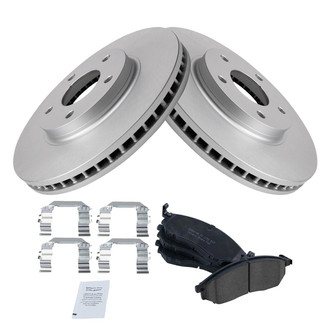 TRQ® - Front Disc Brake Kit with Ceramic Pads