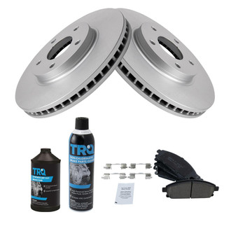 TRQ® - Front Disc Brake Kit with Ceramic Pads