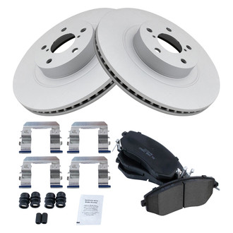 TRQ® - Front Disc Brake Kit with Ceramic Pads