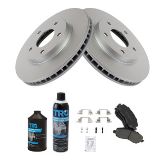 TRQ® - Front Disc Brake Kit with Ceramic Pads