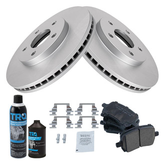 TRQ® - Front Disc Brake Kit with Ceramic Pads