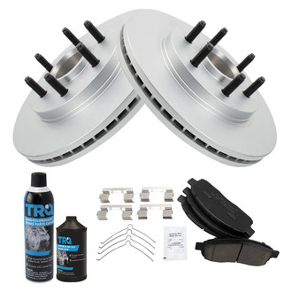 TRQ® - Front Disc Brake Kit with Ceramic Pads