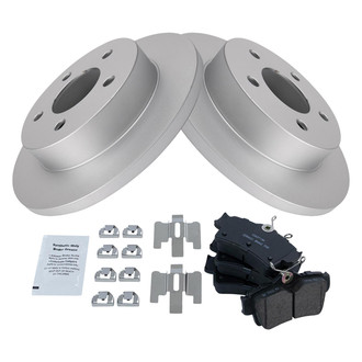TRQ® - Rear Disc Brake Kit with Ceramic Pads