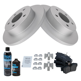 TRQ® - Rear Disc Brake Kit with Ceramic Pads