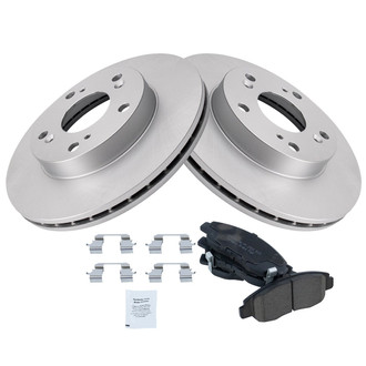TRQ® - Front Disc Brake Kit with Ceramic Pads