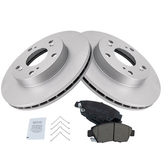 TRQ® - Front Disc Brake Kit with Ceramic Pads