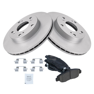 TRQ® - Front Disc Brake Kit with Ceramic Pads