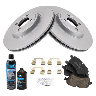 TRQ® - Front Disc Brake Kit with Ceramic Pads