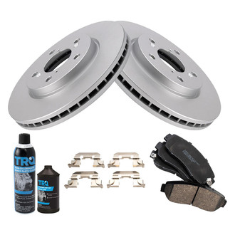 TRQ® - Front Disc Brake Kit with Ceramic Pads