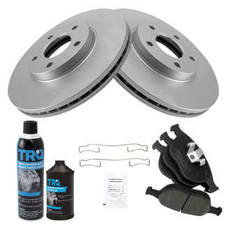 TRQ® - Front Disc Brake Kit with Ceramic Pads