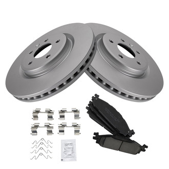 TRQ® - Front Disc Brake Kit with Ceramic Pads