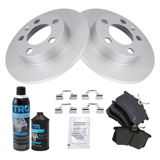 TRQ® - Rear Disc Brake Kit with Ceramic Pads