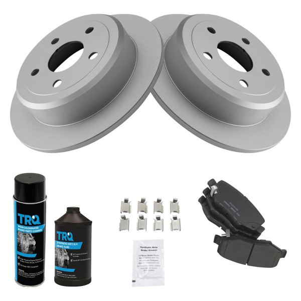 TRQ® - Rear Disc Brake Kit with Ceramic Pads