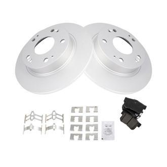 TRQ® - Rear Disc Brake Kit with Ceramic Pads