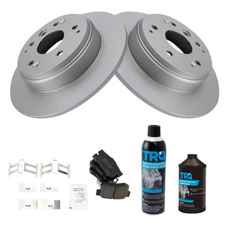TRQ® - Rear Disc Brake Kit with Ceramic Pads