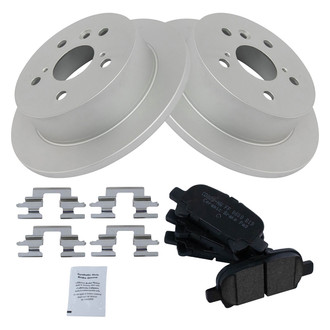 TRQ® - Rear Disc Brake Kit with Ceramic Pads