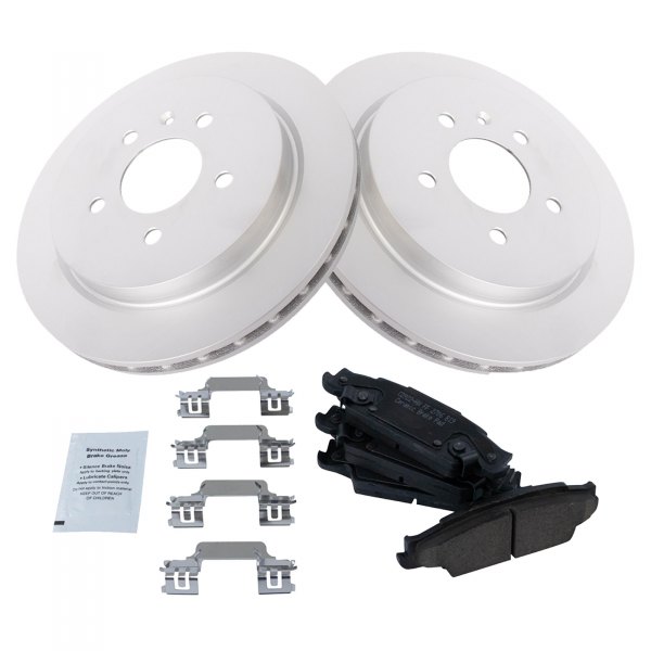 TRQ® - Rear Disc Brake Kit with Ceramic Pads