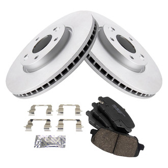 TRQ® - Front Disc Brake Kit with Ceramic Pads