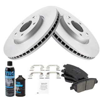 TRQ® - Front Disc Brake Kit with Ceramic Pads