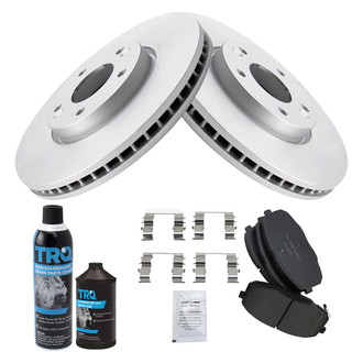 TRQ® - Front Disc Brake Kit with Ceramic Pads