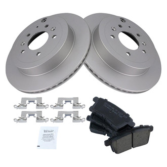 TRQ® - Rear Disc Brake Kit with Ceramic Pads