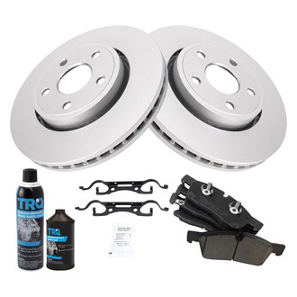 TRQ® - Front Disc Brake Kit with Ceramic Pads