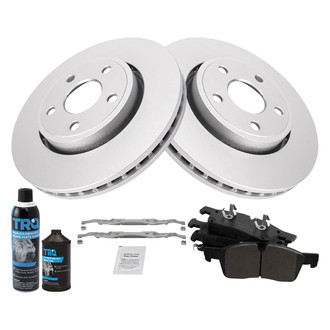 TRQ® - Front Disc Brake Kit with Ceramic Pads