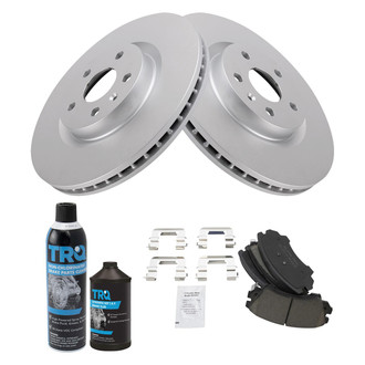 TRQ® - Front Disc Brake Kit with Ceramic Pads