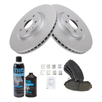 TRQ® - Front Disc Brake Kit with Ceramic Pads
