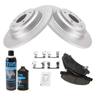 TRQ® - Front Disc Brake Kit with Ceramic Pads