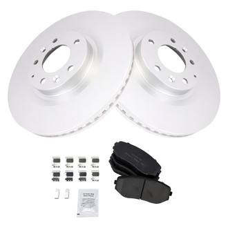TRQ® - Front Disc Brake Kit with Ceramic Pads