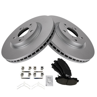 TRQ® - Front Disc Brake Kit with Ceramic Pads