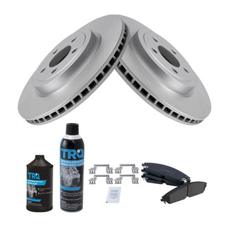 TRQ® - Front Disc Brake Kit with Ceramic Pads
