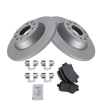 TRQ® - Rear Disc Brake Kit with Ceramic Pads