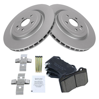 TRQ® - Rear Disc Brake Kit with Ceramic Pads