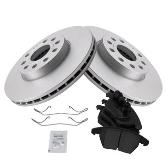 TRQ® - Front Disc Brake Kit with Ceramic Pads