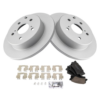 TRQ® - Rear Disc Brake Kit with Ceramic Pads
