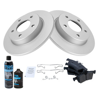 TRQ® - Rear Disc Brake Kit with Ceramic Pads