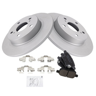 TRQ® - Rear Disc Brake Kit with Ceramic Pads
