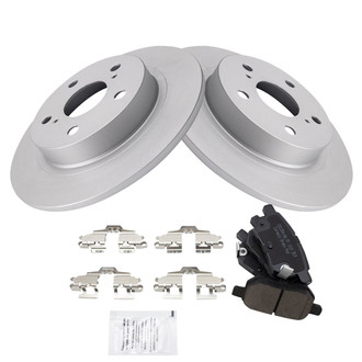 TRQ® - Rear Disc Brake Kit with Ceramic Pads