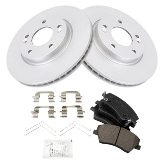 TRQ® - Front Disc Brake Kit with Ceramic Pads