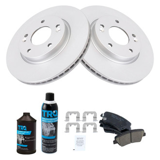 TRQ® - Front Disc Brake Kit with Ceramic Pads