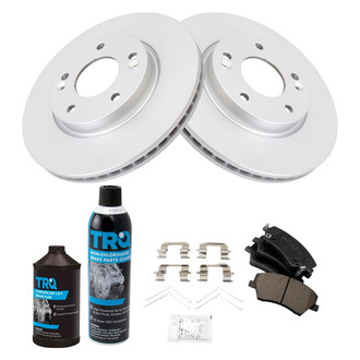 TRQ® - Front Disc Brake Kit with Ceramic Pads
