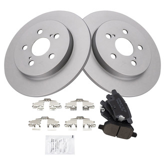 TRQ® - Rear Disc Brake Kit with Ceramic Pads