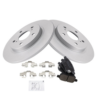 TRQ® - Rear Disc Brake Kit with Ceramic Pads