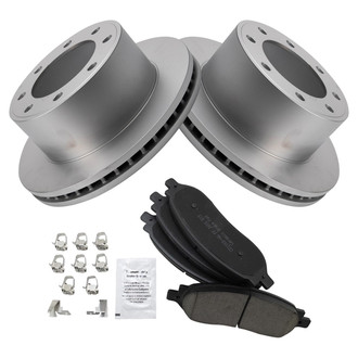 TRQ® - Rear Disc Brake Kit with Ceramic Pads
