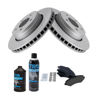TRQ® - Front Disc Brake Kit with Ceramic Pads