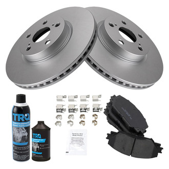 TRQ® - Front Disc Brake Kit with Ceramic Pads