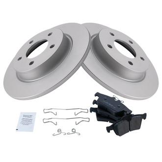 TRQ® - Rear Disc Brake Kit with Ceramic Pads