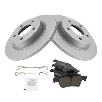 TRQ® - Rear Disc Brake Kit with Ceramic Pads